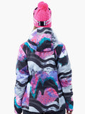 Brand Winter Ladies Jacket Colorful Ladies Hooded Ski Jacket Waterproof, Wear-resistant, Windproof and Warm