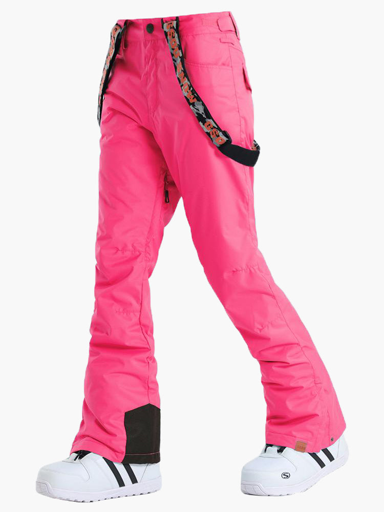 NWT 70s Women's Bubblegum Polyester Pink Ski/snow Pants With