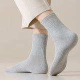 FXBNZQ Womens Cute Crew Socks Casual Athletic Aesthetic Socks Neutral Cotton Socks for Women