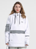 Unisex Winter 2021 Light White Waterproof Colorful Fluorescent Ski Jacket