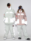 Unisex 2021 Tide Brand Colorful Reflective Windproof And Waterproof Snow Jacket