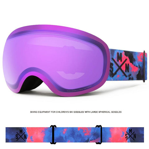Ski goggles adult double-layer windproof anti-fog mountaineering equipment Cocker myopia snow goggles men and women ski goggles goggles