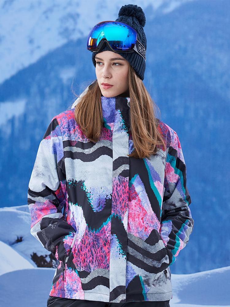 Ski Suit Women's Waterproof Snowboard Jacket Pants Warm Winter Snow Coat  Mountain Windbreaker Hooded Raincoat Female Ski Outfits - AliExpress