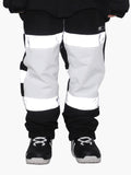 Unisex 2021 Waterproof And Warm Single And Double Board Luminous Color Matching Snow Pants