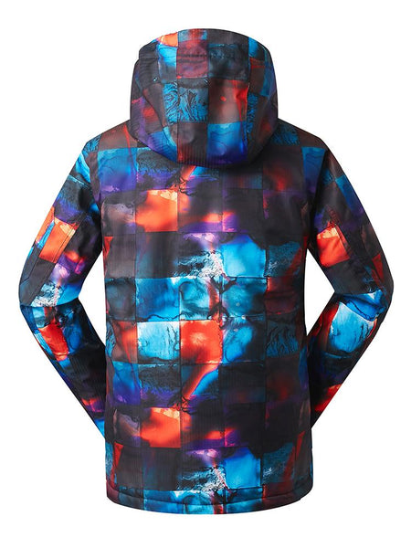 Men's High Windproof Technology Colorfull Printed Snowboard&Ski Jacket Wear