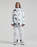 Womens Mountain Ski suits Waterproof Snowboard Jacket And Pants Set