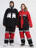 Women's Unisex Gsou Snow Infinium Neon Glimmer Snow Jacket & Pants Set