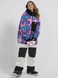 Women's Unisex Gsou Snow Sunburst Glimmer Snow Jacket & Pants Set