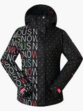 Winter women's suit, ski suit, windproof, waterproof, warm