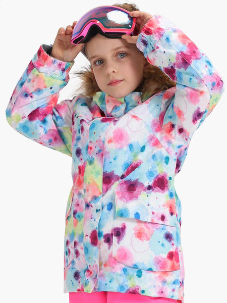  Warm, windproof and waterproof children's ski suit