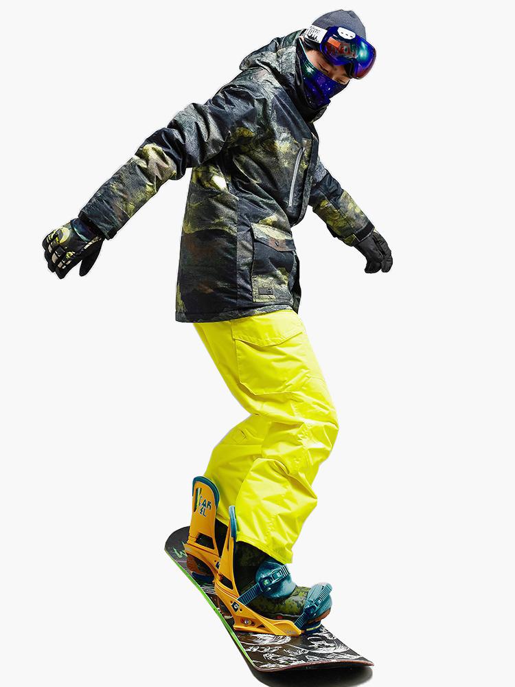  Hombres Esquí Snowboard Ski Chaqueta y Pantalones Nieve Traje  Hombre Ropa, 01 Army Green Pants, M : Ropa, Zapatos y Joyería