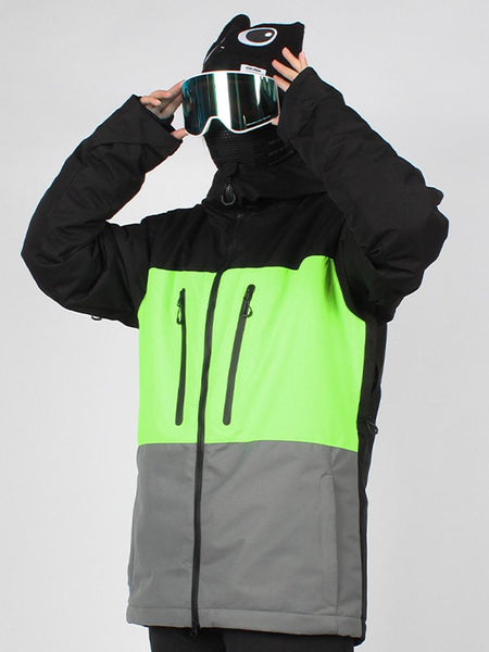 Ski suit jacket men's windproof snowboard jacket winter warm snow suit
