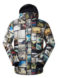 Outdoor Colorful Men's Windproof Waterproof Snow Jacket Snowboard&Ski Jacket