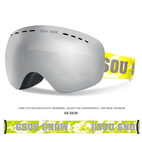 Goggles For Ski/Snowboard (Adults)