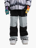 Unisex 2021 Tide Brand Waterproof And Warm Color Matching Ski Pants