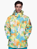 Mens Colorful Premium Waterproof Windproof Ski Snowboard Jacket