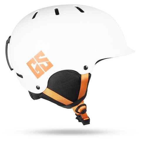 White Ski Helmet, Integrally Lightweight EPS Snowboard Ski Riding Protective Gear