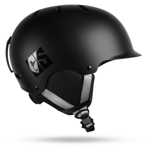 Black Ski Helmet, Integrally Lightweight EPS Snowboard Ski Riding Protective Gear
